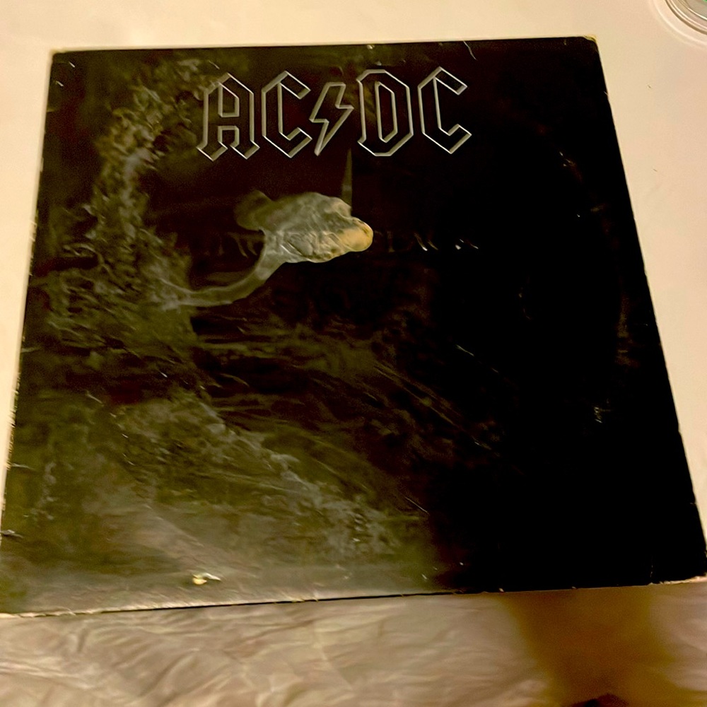 AC/DC vinyl record